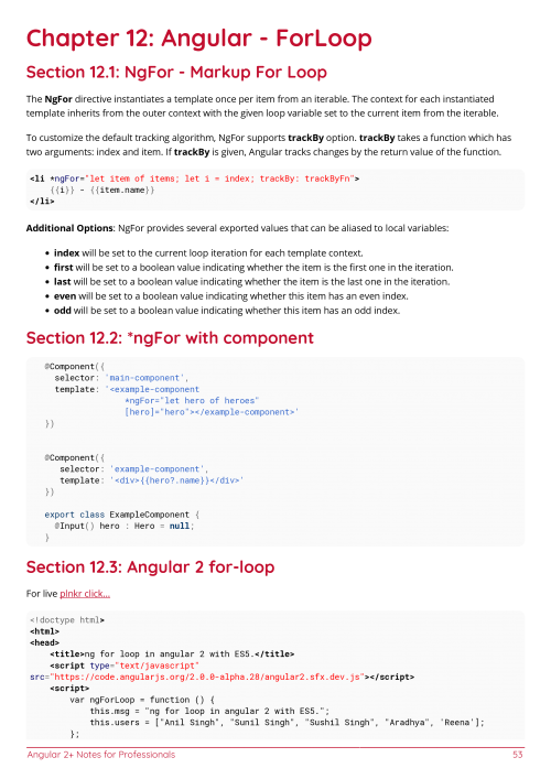 Angular 2+ Example Page 4