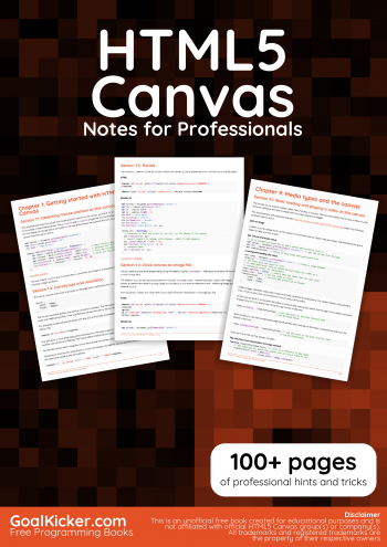HTML5 Canvas book