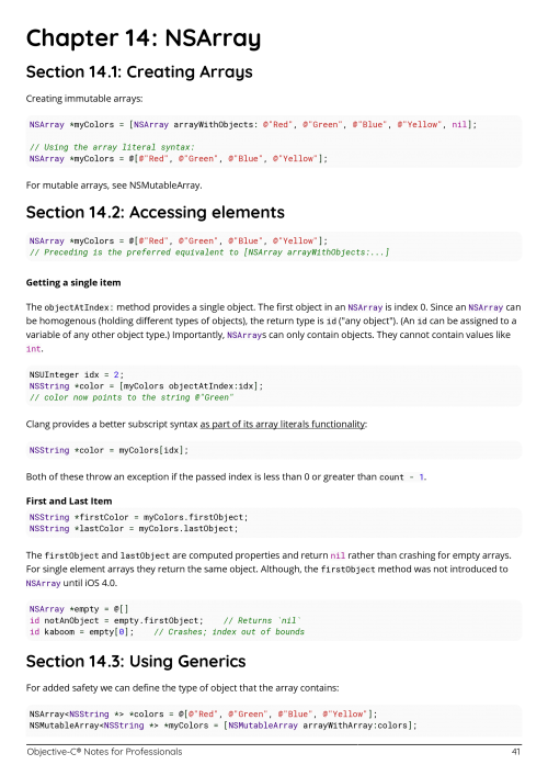 Objective-C® Example Page 4