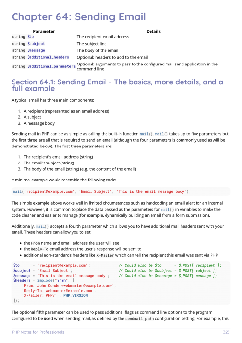 PHP Example Page 3