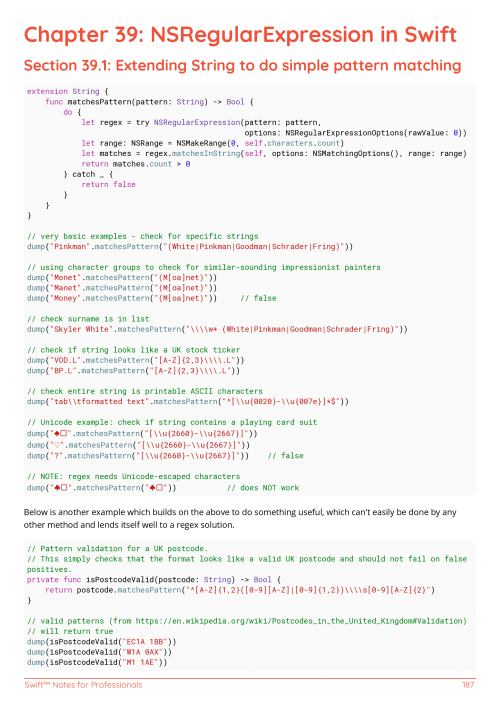 Swift™ Example Page 4