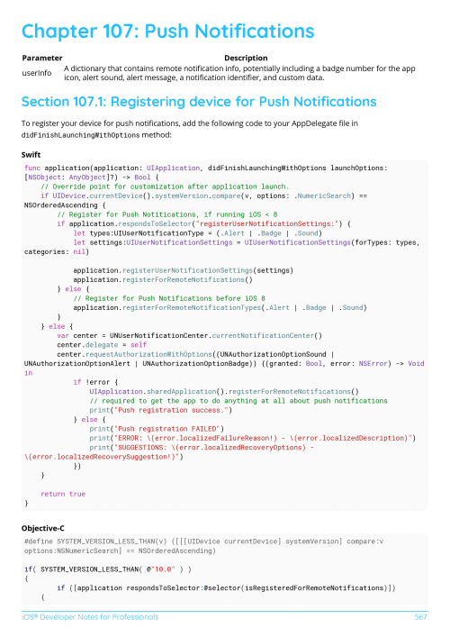 iOS® Developer Example Page 3