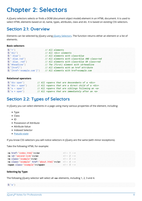 jQuery® Example Page 1